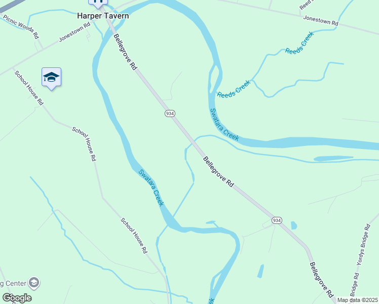 map of restaurants, bars, coffee shops, grocery stores, and more near 1737 Pennsylvania 934 in Annville