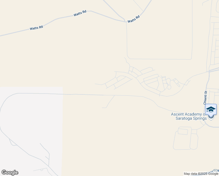map of restaurants, bars, coffee shops, grocery stores, and more near 1613 Charmer Lane in Eagle Mountain