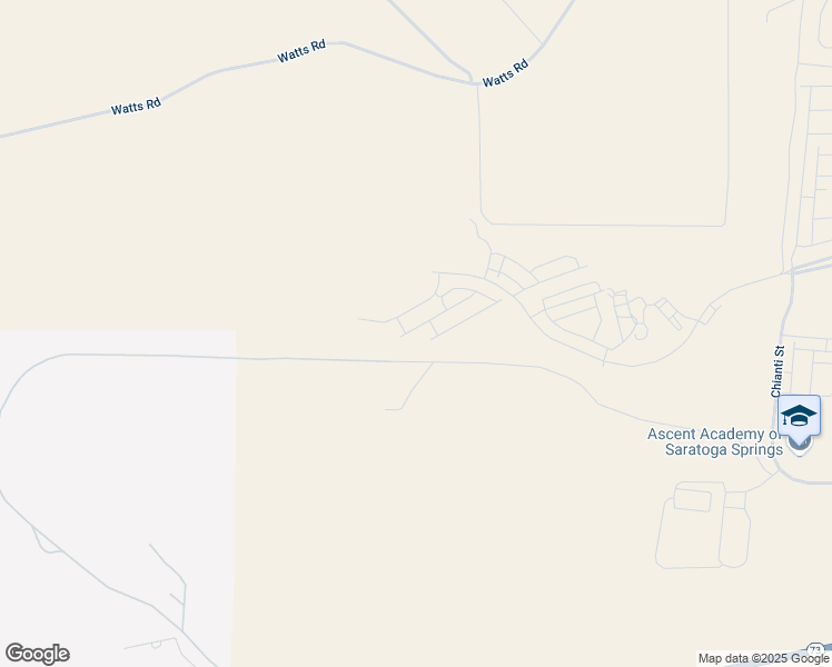 map of restaurants, bars, coffee shops, grocery stores, and more near 1609 Charmer Lane in Eagle Mountain