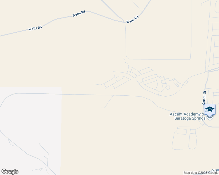 map of restaurants, bars, coffee shops, grocery stores, and more near 1605 Charmer Lane in Eagle Mountain