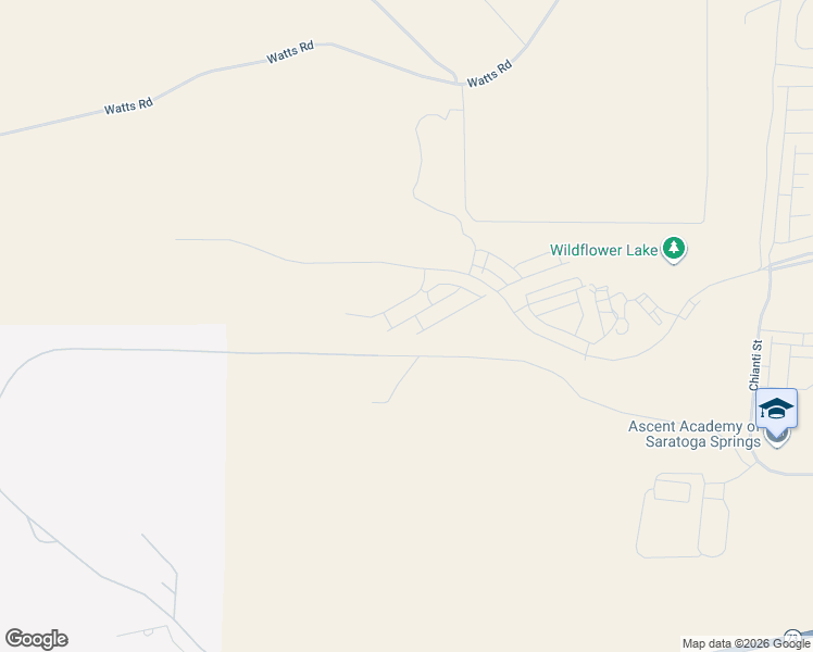 map of restaurants, bars, coffee shops, grocery stores, and more near 1601 Charmer Lane in Eagle Mountain