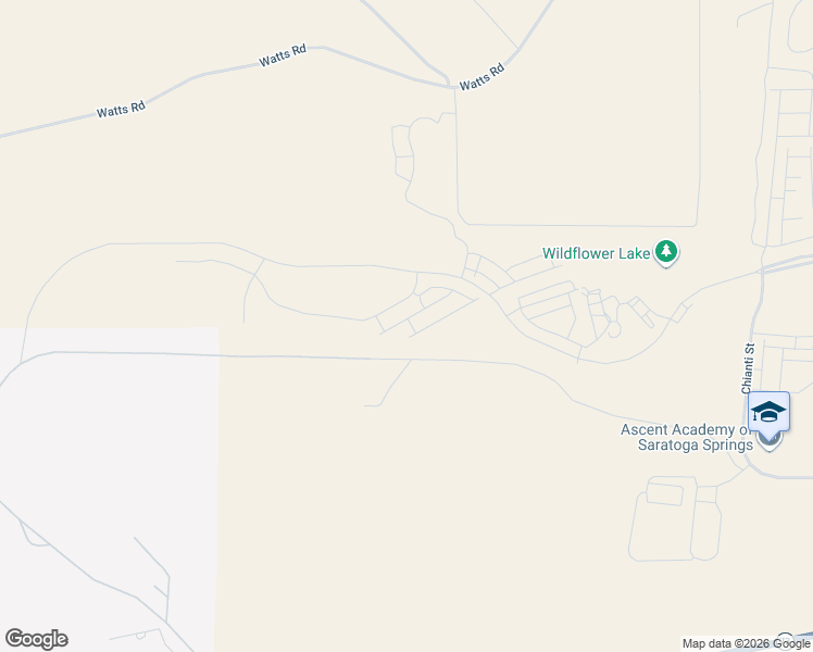 map of restaurants, bars, coffee shops, grocery stores, and more near 1589 Charmer Lane in Eagle Mountain