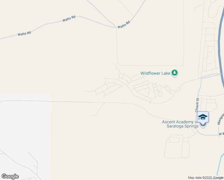 map of restaurants, bars, coffee shops, grocery stores, and more near 1522 Bright Eyes Lane in Saratoga Springs