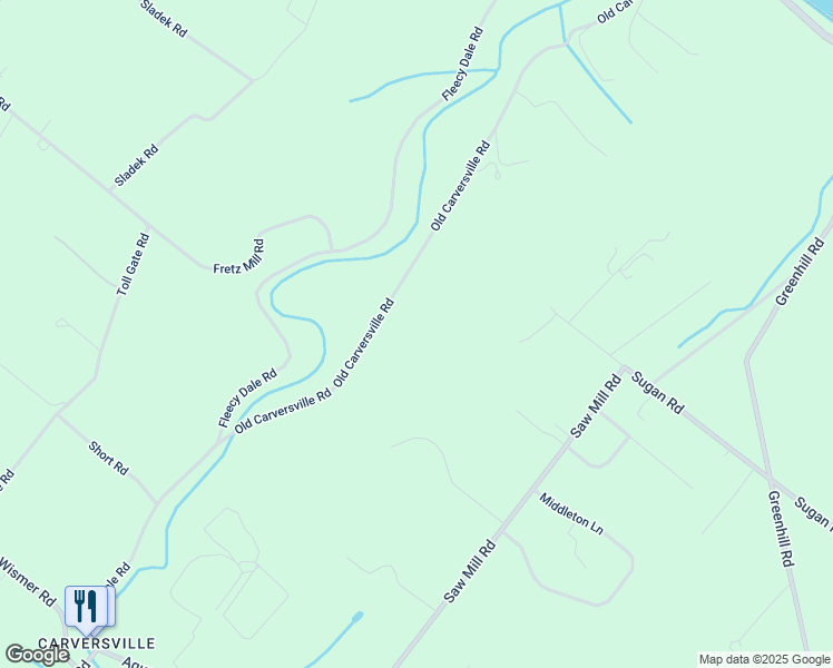 map of restaurants, bars, coffee shops, grocery stores, and more near 6368 Old Carversville Road in Lumberville