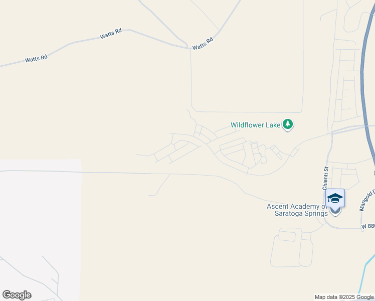 map of restaurants, bars, coffee shops, grocery stores, and more near 1496 Bright Eyes Lane in Saratoga Springs