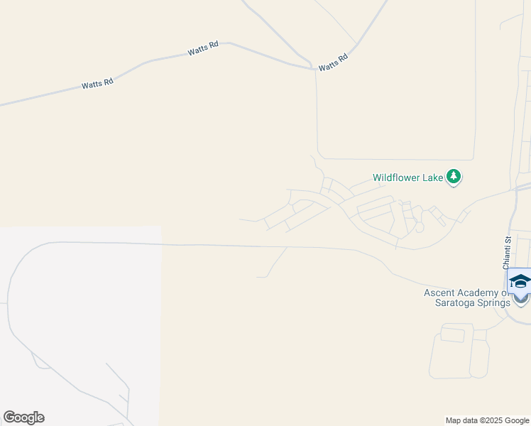 map of restaurants, bars, coffee shops, grocery stores, and more near 1620 Blue Flax Drive in Saratoga Springs