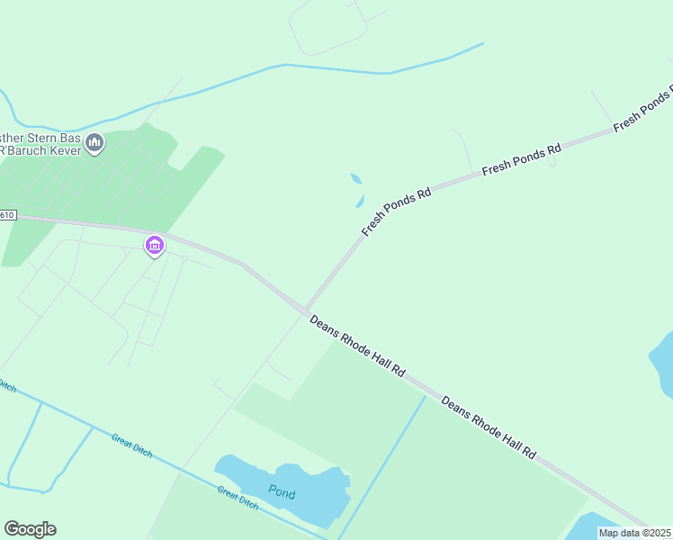 map of restaurants, bars, coffee shops, grocery stores, and more near 149 Fresh Ponds Road in Monroe Township