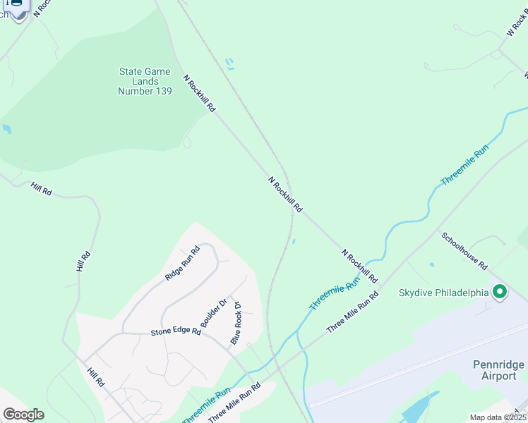 map of restaurants, bars, coffee shops, grocery stores, and more near 1914 North Rockhill Road in Sellersville
