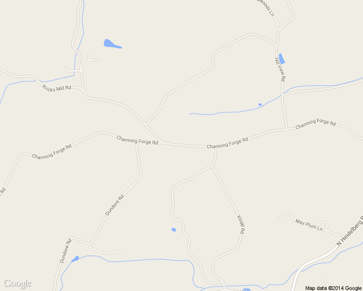 map of restaurants, bars, coffee shops, grocery stores, and more near 862 Charming Forge Road in Robesonia