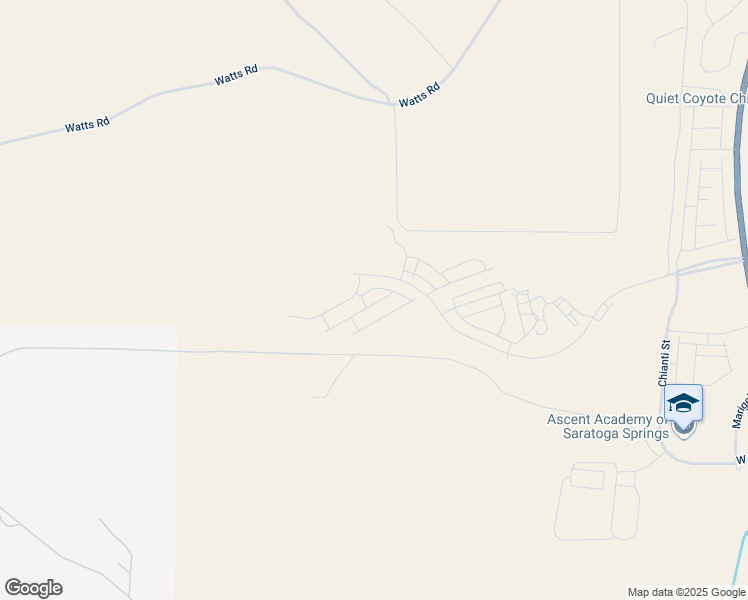map of restaurants, bars, coffee shops, grocery stores, and more near 1526 Charmer Lane in Eagle Mountain