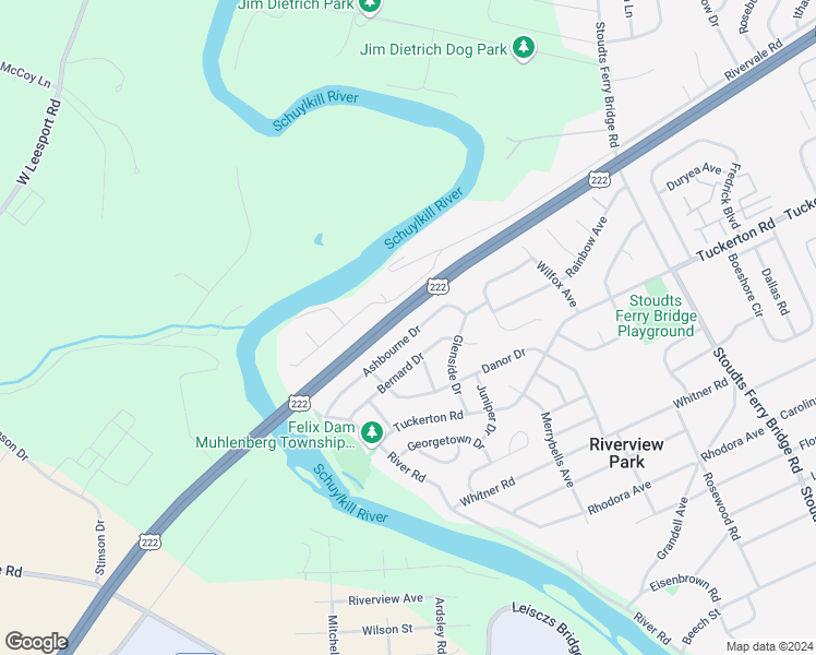 map of restaurants, bars, coffee shops, grocery stores, and more near 1137 Ashbourne Drive in Reading