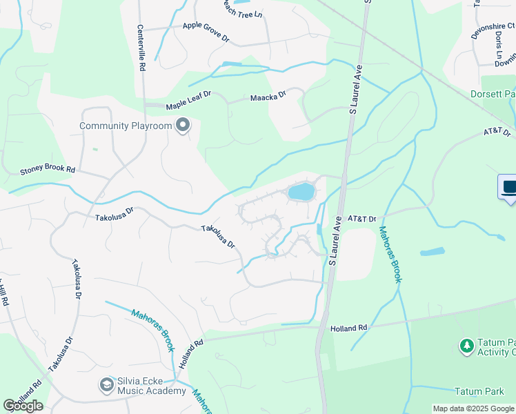 map of restaurants, bars, coffee shops, grocery stores, and more near 176 Palo Alto Court in Holmdel