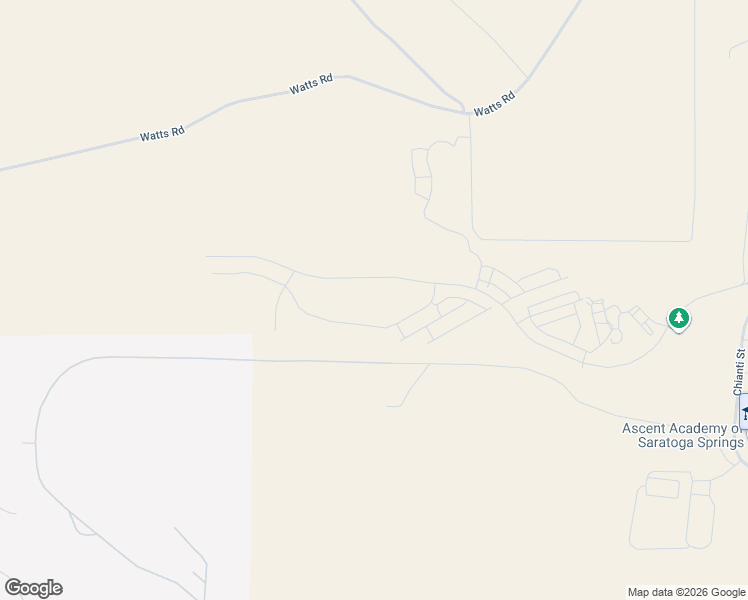 map of restaurants, bars, coffee shops, grocery stores, and more near 1624 West Viola Lane in Saratoga Springs