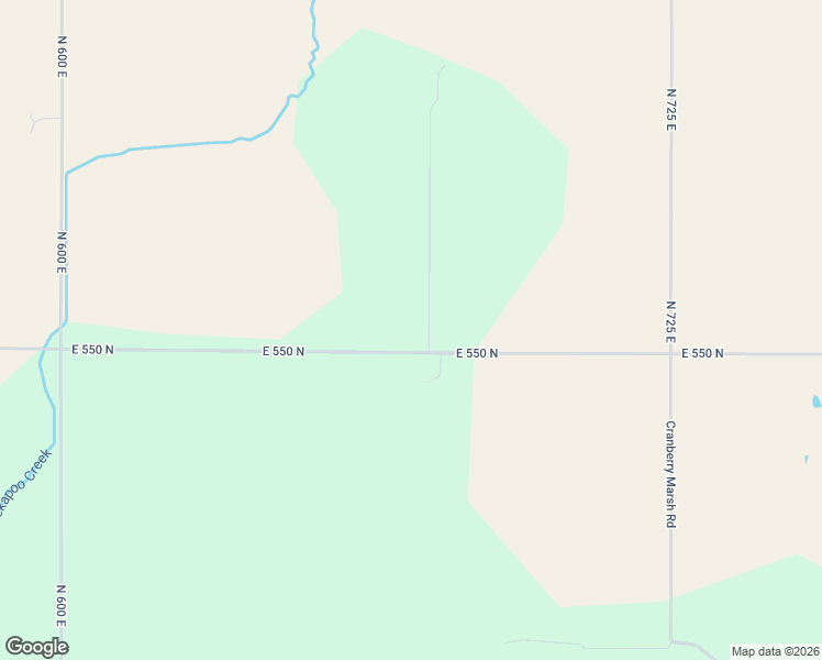 map of restaurants, bars, coffee shops, grocery stores, and more near 5500-5582 North 675 East in Attica