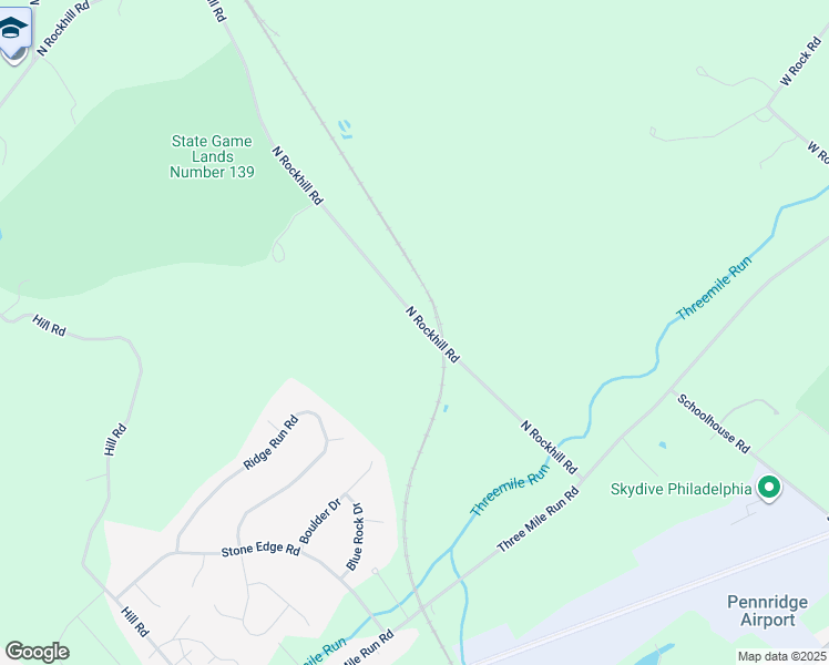 map of restaurants, bars, coffee shops, grocery stores, and more near 1914 North Rockhill Road in Sellersville