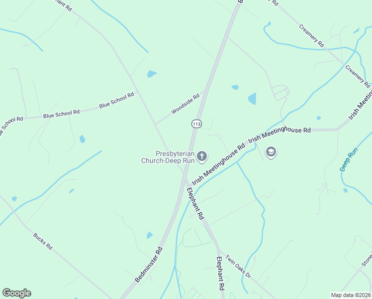 map of restaurants, bars, coffee shops, grocery stores, and more near 2328 Bedminster Road in Perkasie