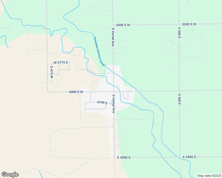 map of restaurants, bars, coffee shops, grocery stores, and more near 3986 South Vernal Avenue in Vernal