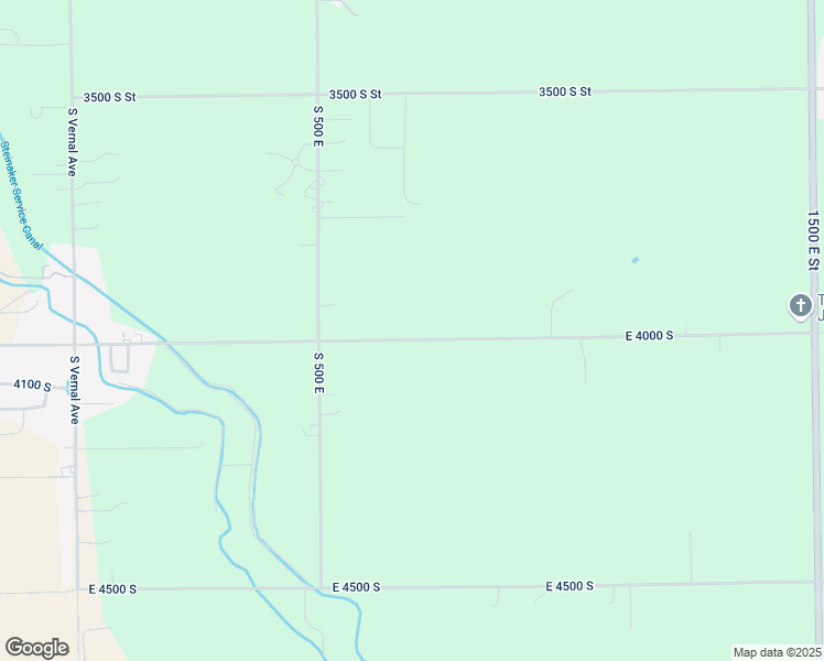 map of restaurants, bars, coffee shops, grocery stores, and more near 673 East 4000 South in Vernal