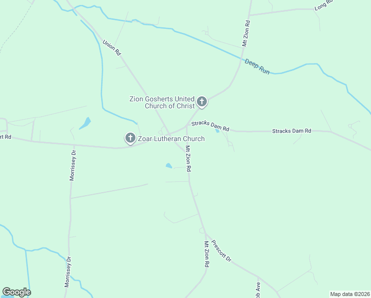 map of restaurants, bars, coffee shops, grocery stores, and more near 1553 Mount Zion Road in Lebanon