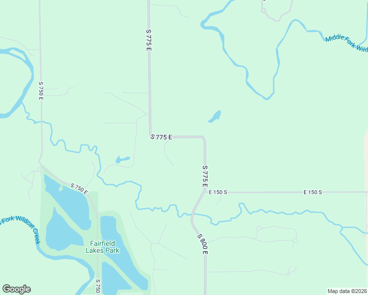 map of restaurants, bars, coffee shops, grocery stores, and more near 1312 South 775 East in Lafayette