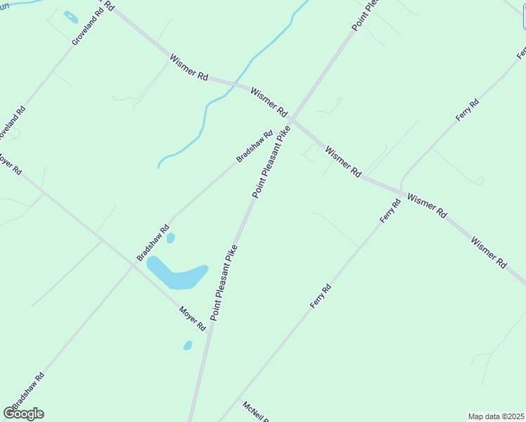 map of restaurants, bars, coffee shops, grocery stores, and more near 6308 Point Pleasant Pike in Doylestown