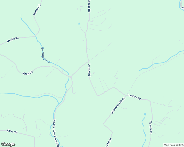 map of restaurants, bars, coffee shops, grocery stores, and more near 317 Lenape Road in Bechtelsville