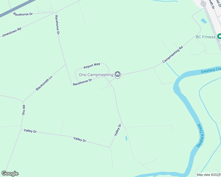 map of restaurants, bars, coffee shops, grocery stores, and more near 45 Racehorse Drive in Jonestown
