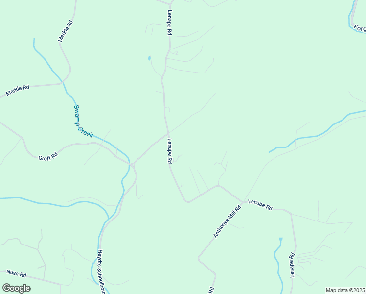 map of restaurants, bars, coffee shops, grocery stores, and more near 317 Lenape Road in Bechtelsville