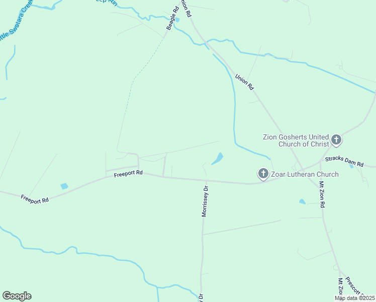 map of restaurants, bars, coffee shops, grocery stores, and more near 40 Sunrise Court in Lebanon