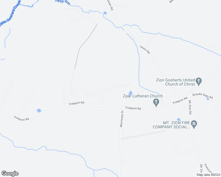 map of restaurants, bars, coffee shops, grocery stores, and more near 40 Sunrise Court in Lebanon