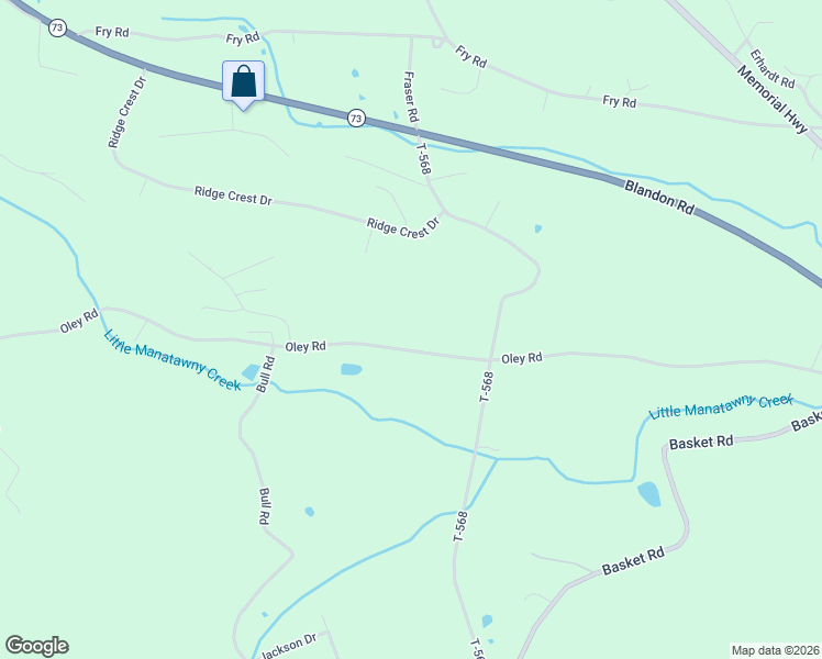 map of restaurants, bars, coffee shops, grocery stores, and more near 479 Oley Road in Berks County