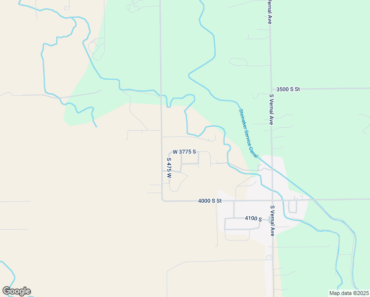 map of restaurants, bars, coffee shops, grocery stores, and more near 392 West 3775 South in Vernal