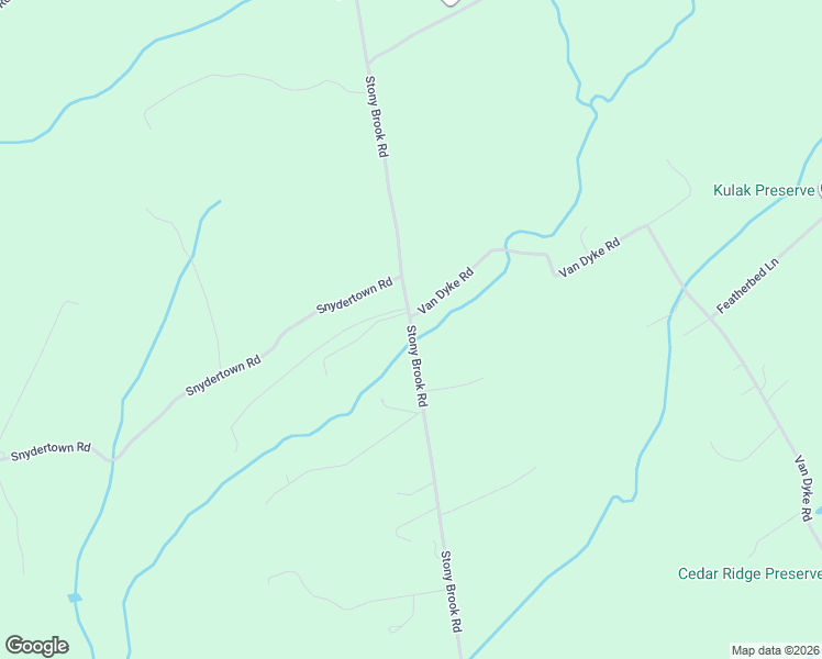 map of restaurants, bars, coffee shops, grocery stores, and more near 68 Stony Brook Road in Hopewell