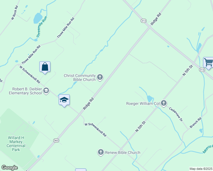 1823 Ridge Road, Perkasie PA Walk Score