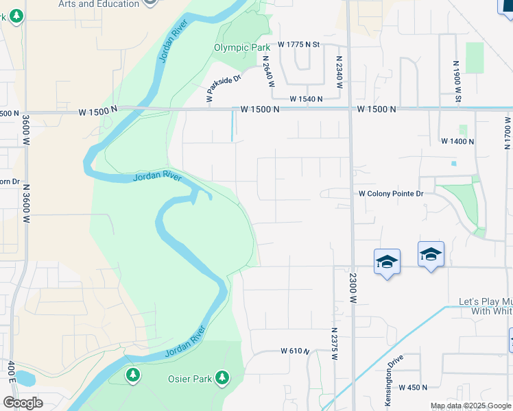 map of restaurants, bars, coffee shops, grocery stores, and more near 2663 West Farmhouse Lane in Lehi