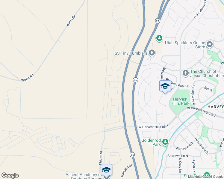 map of restaurants, bars, coffee shops, grocery stores, and more near 972 Lucky Clover Drive in Saratoga Springs