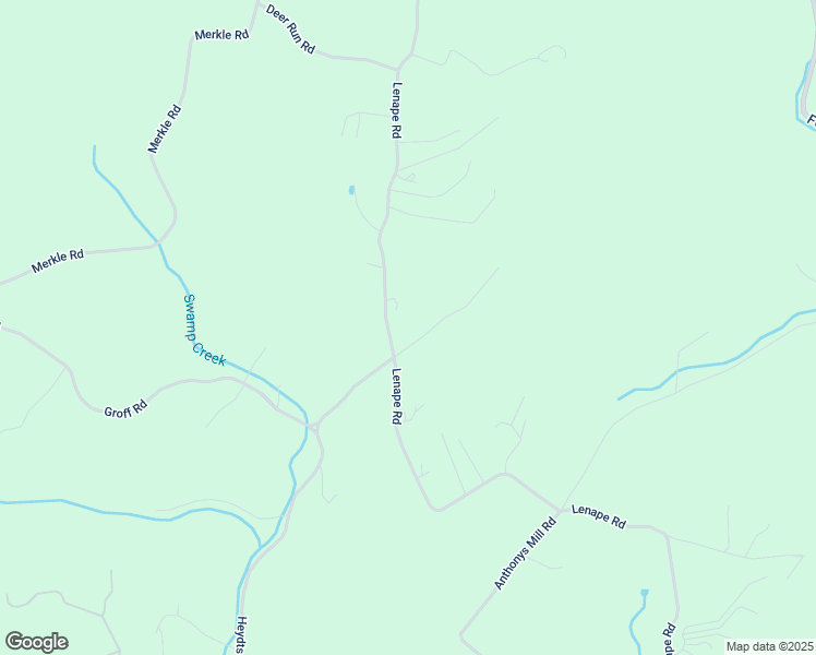 map of restaurants, bars, coffee shops, grocery stores, and more near 357 Lenape Road in Bechtelsville