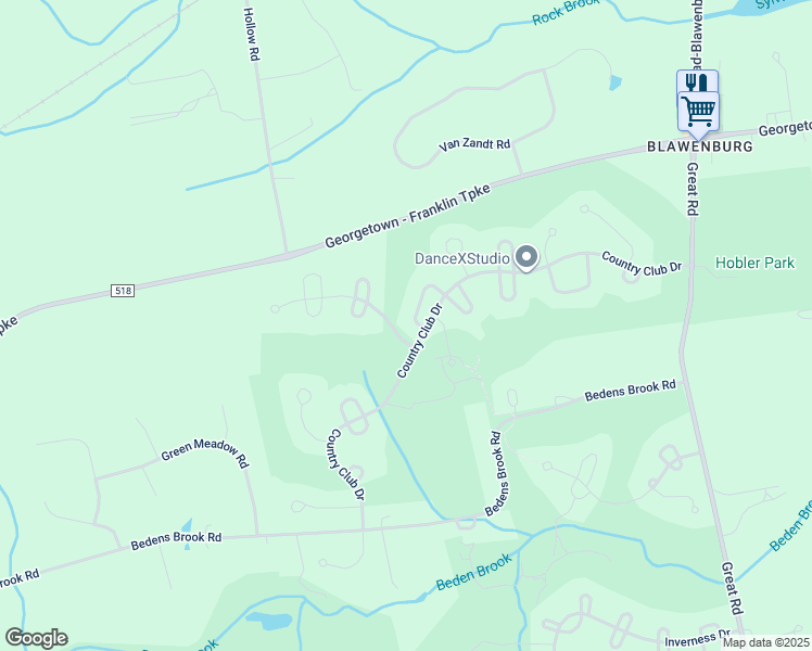 map of restaurants, bars, coffee shops, grocery stores, and more near 15 Augusta Court in Montgomery