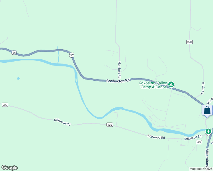 map of restaurants, bars, coffee shops, grocery stores, and more near 25360 Coshocton Avenue in Howard