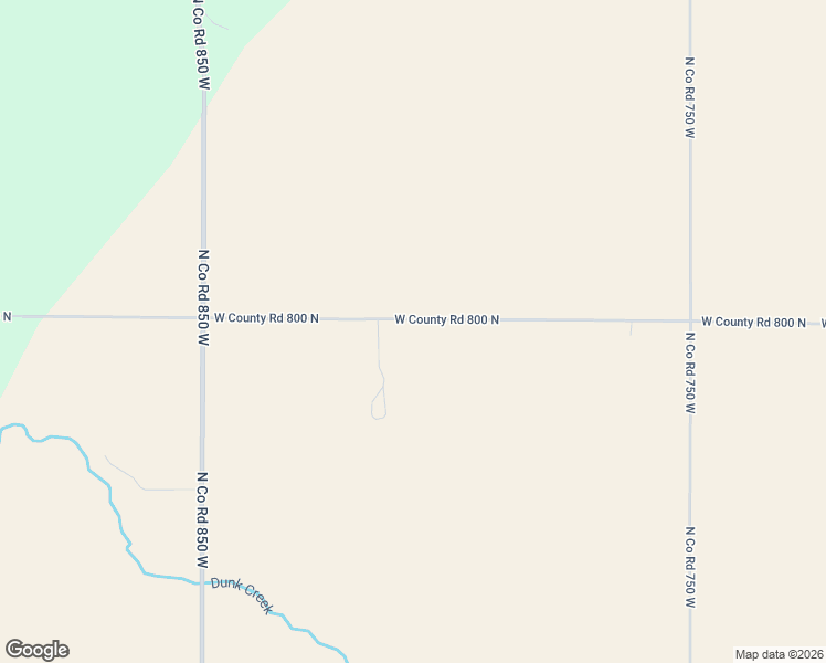 map of restaurants, bars, coffee shops, grocery stores, and more near 8131 West County Road 800 North in Rossville