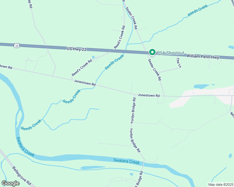 map of restaurants, bars, coffee shops, grocery stores, and more near 10669 Jonestown Road in Annville