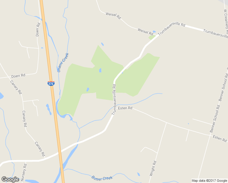 map of restaurants, bars, coffee shops, grocery stores, and more near 2020 Trumbauersville Road in Quakertown