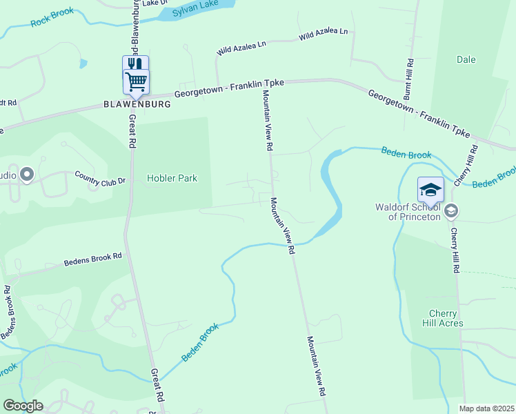 map of restaurants, bars, coffee shops, grocery stores, and more near 324 Mountain View Road in Montgomery