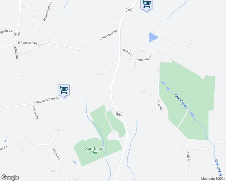 map of restaurants, bars, coffee shops, grocery stores, and more near 960 North College Street in Myerstown
