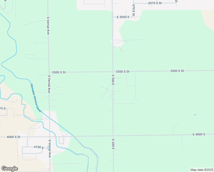 map of restaurants, bars, coffee shops, grocery stores, and more near 451 Redfox Lane in Vernal