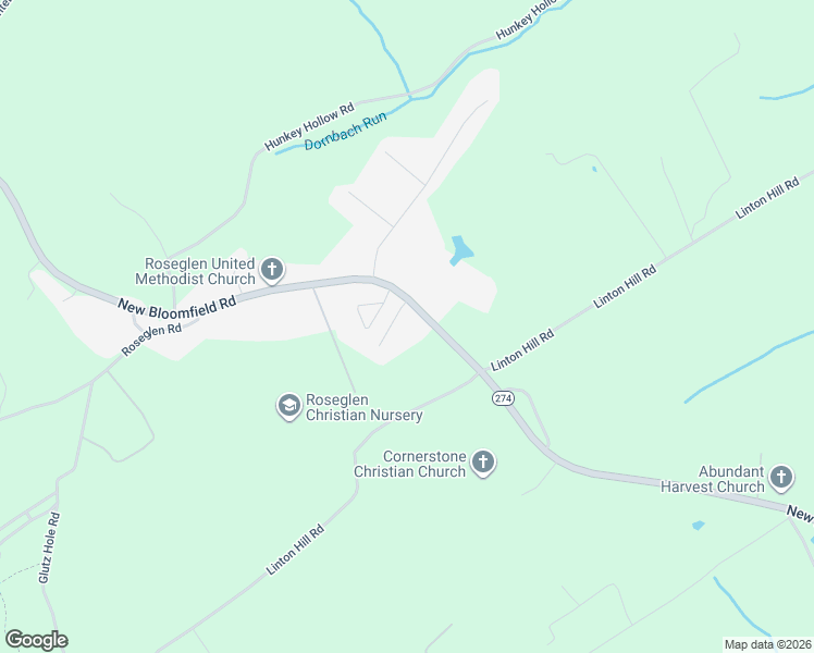 map of restaurants, bars, coffee shops, grocery stores, and more near 613 New Bloomfield Road in Duncannon