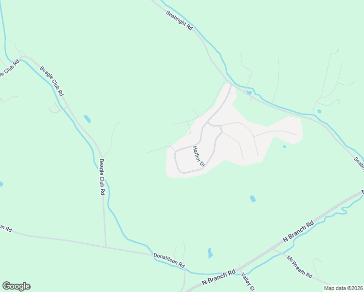 map of restaurants, bars, coffee shops, grocery stores, and more near 302 Commodore Drive in McDonald