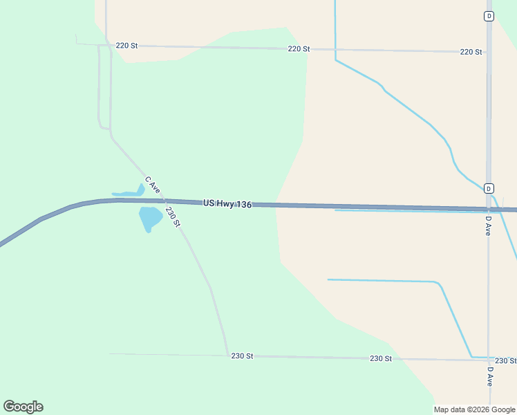 map of restaurants, bars, coffee shops, grocery stores, and more near 12312 US Highway 136 in Rock Port