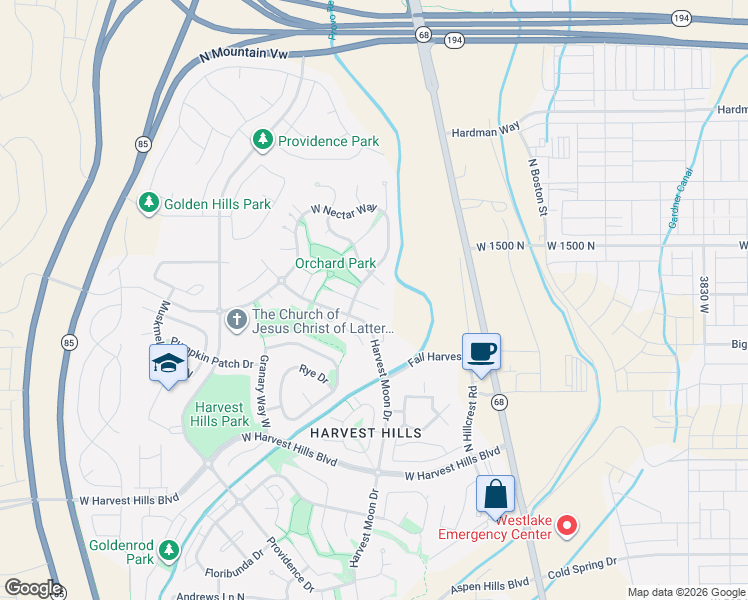 map of restaurants, bars, coffee shops, grocery stores, and more near 368 West Plum Place in Saratoga Springs