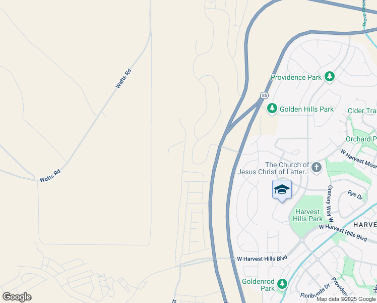 map of restaurants, bars, coffee shops, grocery stores, and more near 2327 Wild Yarrow Drive in Saratoga Springs